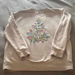 Living fully Co Fa La La La La sweatshirt size large.